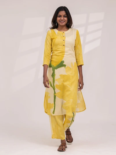 Yellow Reverie Kurta Set